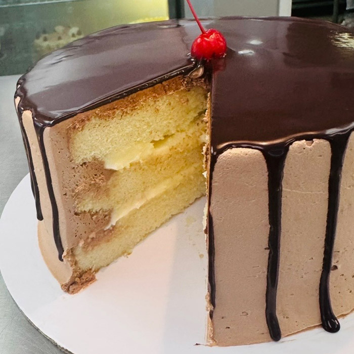 Boston Cream Cake